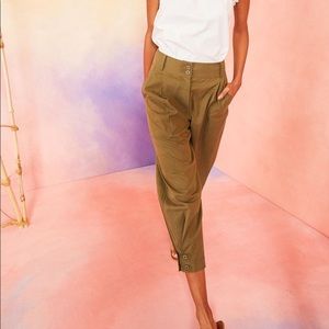 Ulla Johnson Fleet Pant - Military